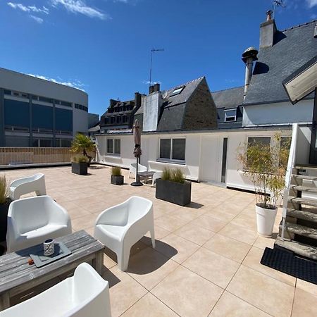 Coeur de ville ideal place confortable cosy terrasse hyper centre Concarneau Extérieur photo