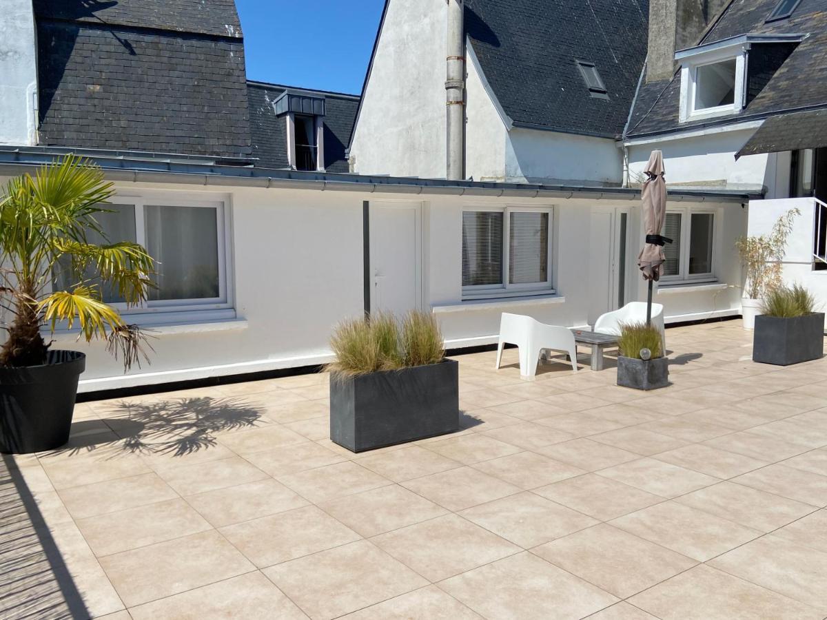 Coeur de ville ideal place confortable cosy terrasse hyper centre Concarneau Extérieur photo