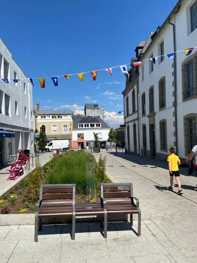 Coeur de ville ideal place confortable cosy terrasse hyper centre Concarneau Extérieur photo