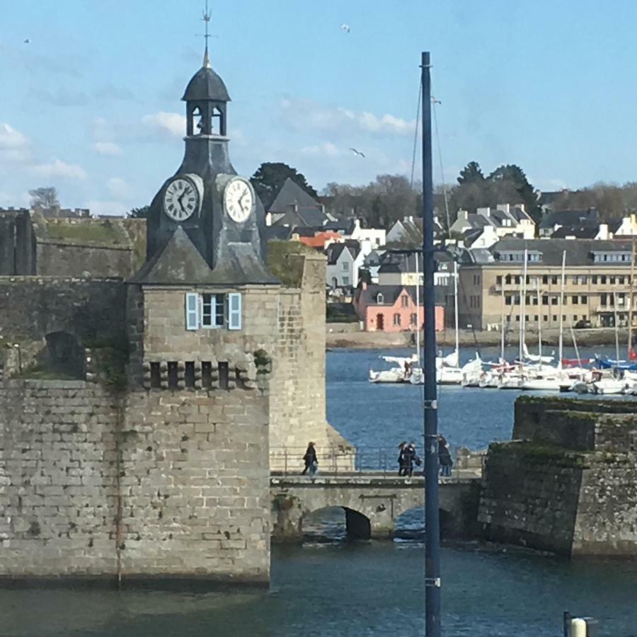 Coeur de ville ideal place confortable cosy terrasse hyper centre Concarneau Extérieur photo